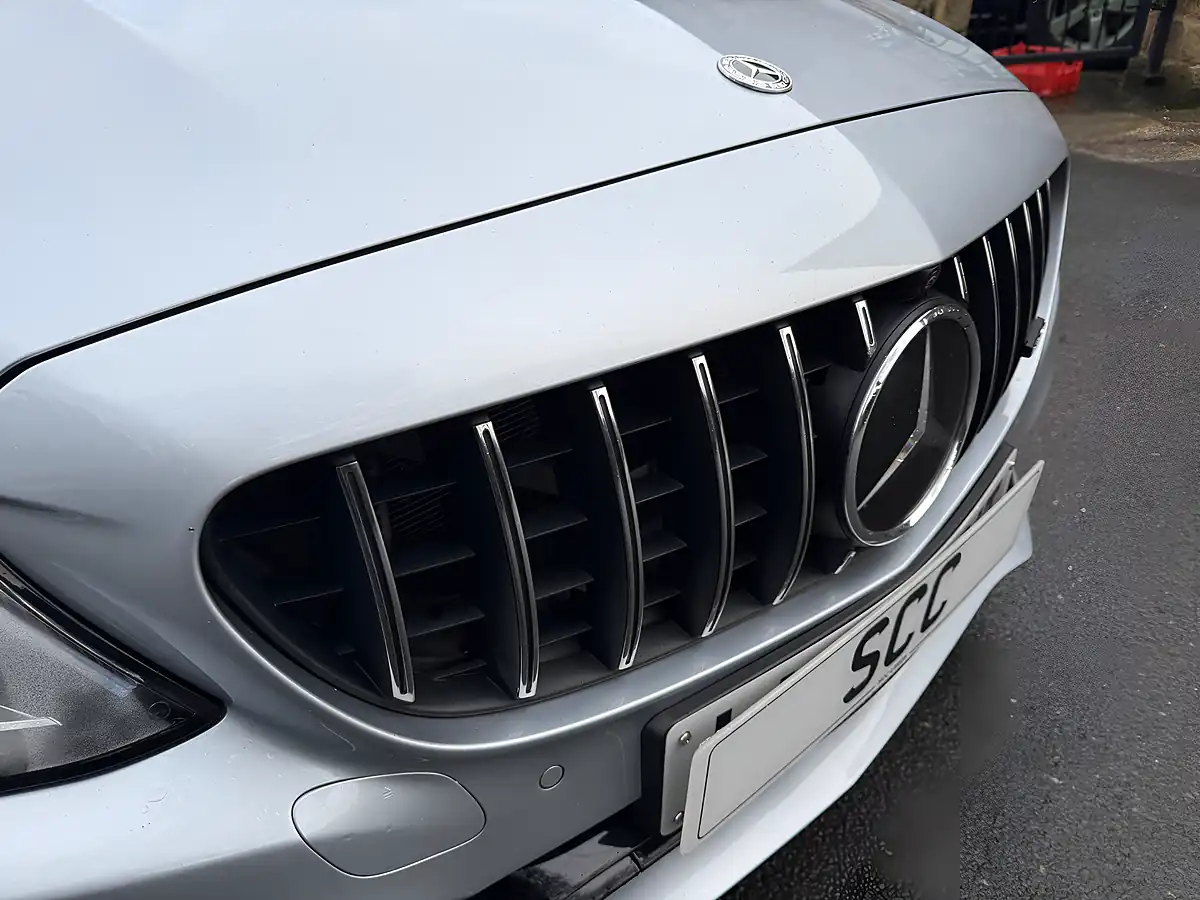 Used 2022 Mercedes C63 Premium Plus High Tech Silver - Interior and Exterior details 14