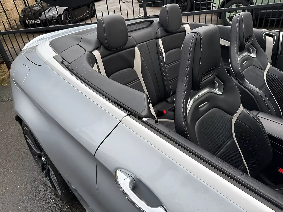 Used 2022 Mercedes C63 Premium Plus High Tech Silver - Interior and Exterior details 16