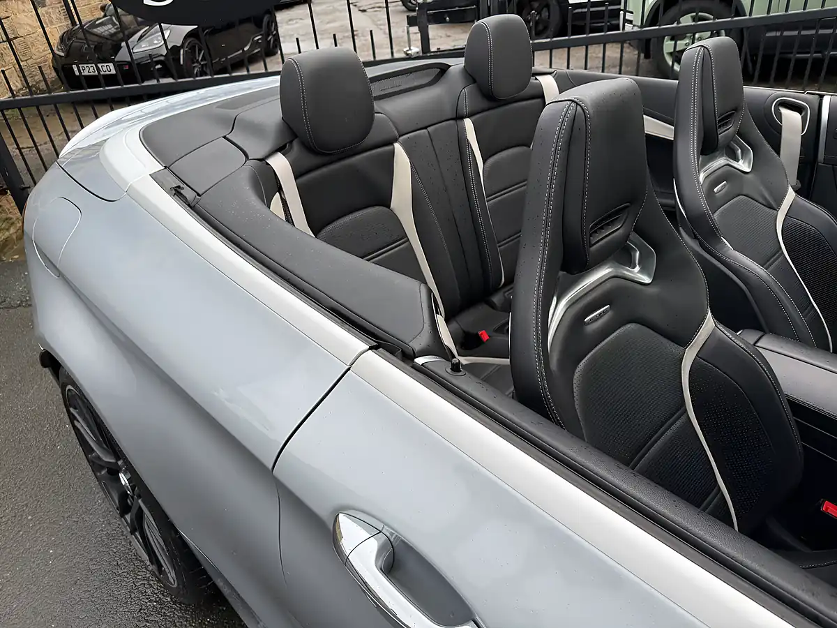 Used 2022 Mercedes C63 Premium Plus High Tech Silver - Interior and Exterior details 17