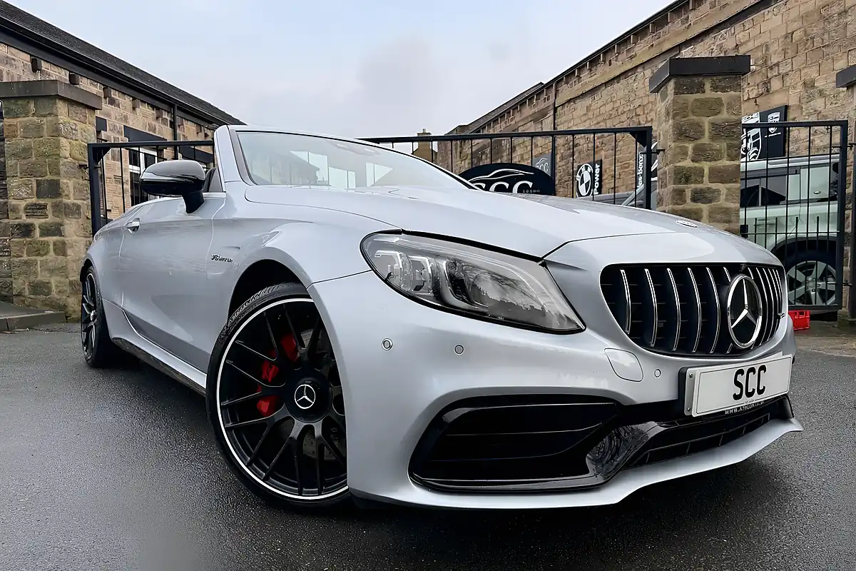 Used 2022 Mercedes C63 Premium Plus High Tech Silver - Interior and Exterior details 3