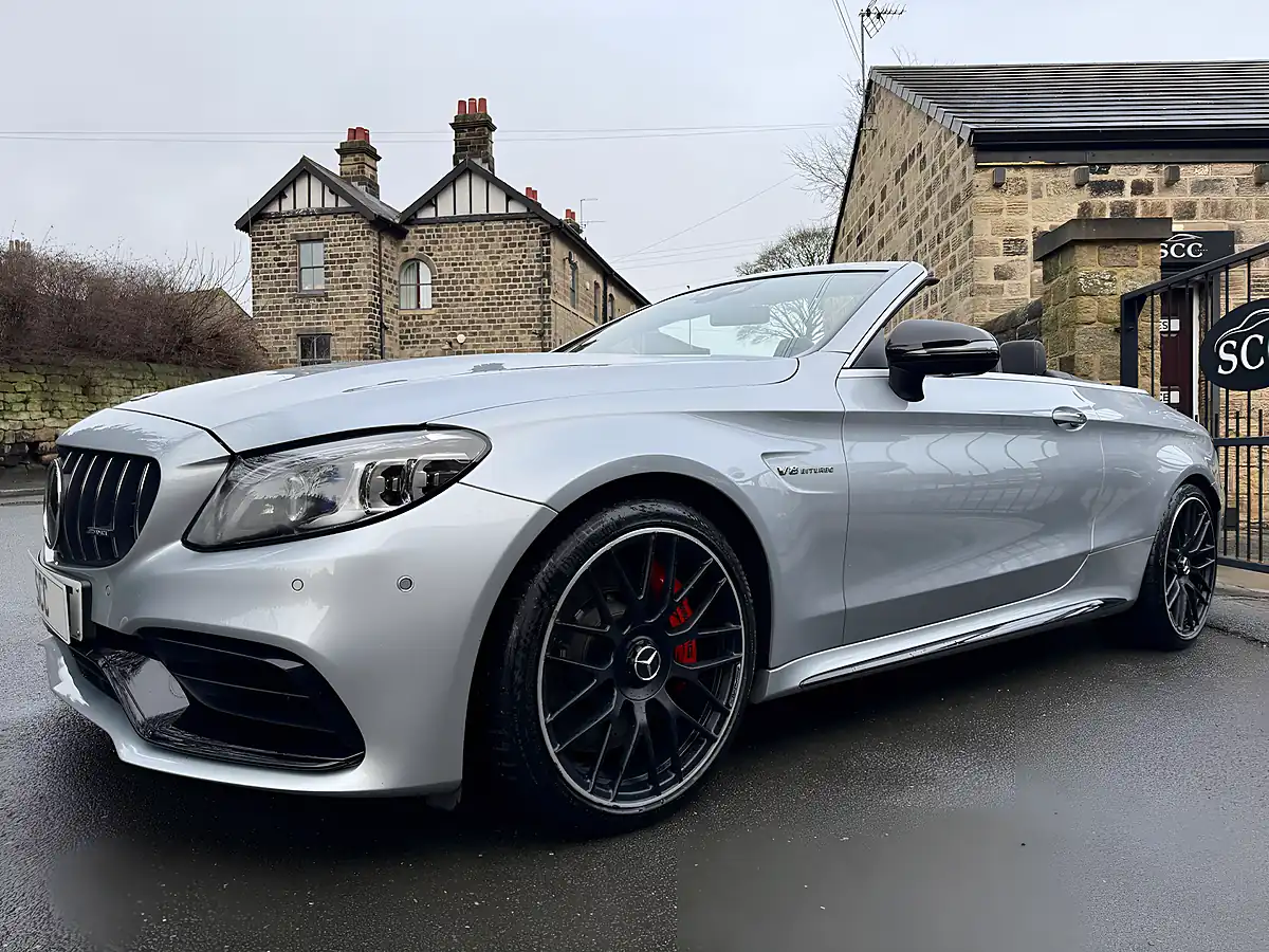 Used 2022 Mercedes C63 Premium Plus High Tech Silver - Interior and Exterior details 5