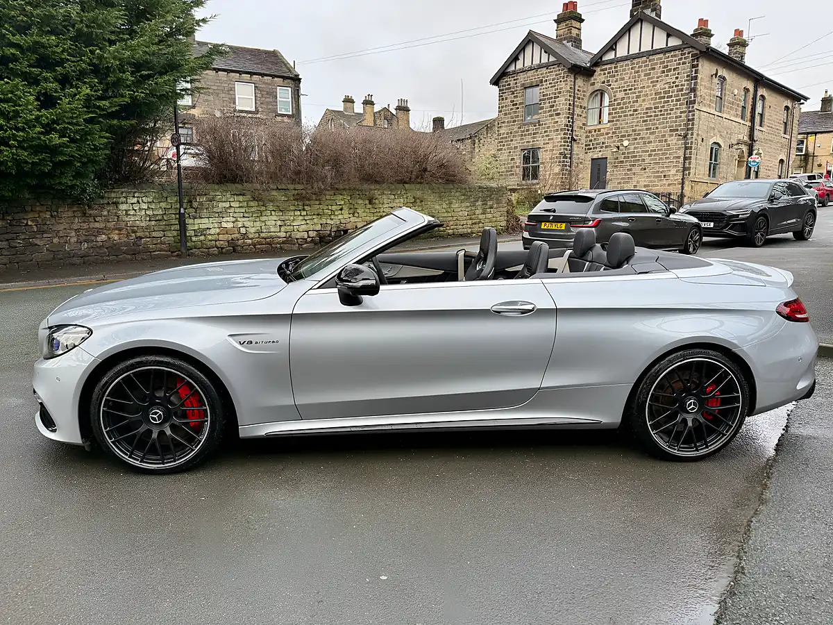 Used 2022 Mercedes C63 Premium Plus High Tech Silver - Interior and Exterior details 6