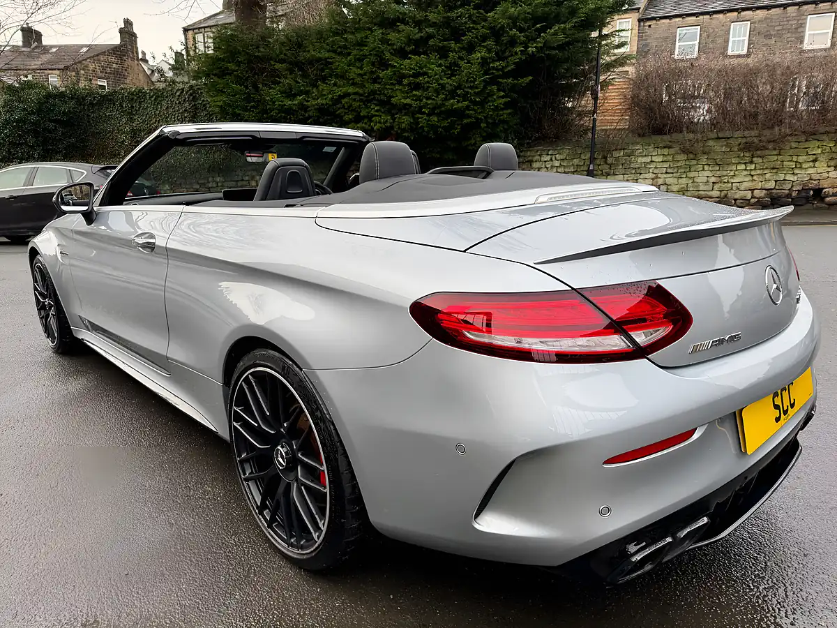Used 2022 Mercedes C63 Premium Plus High Tech Silver - Interior and Exterior details 7