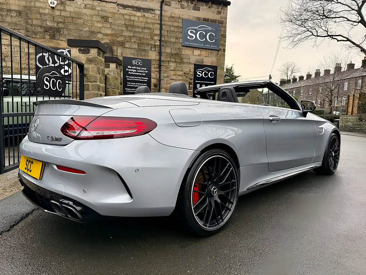 Used 2022 Mercedes C63 Premium Plus High Tech Silver - Interior and Exterior details 9