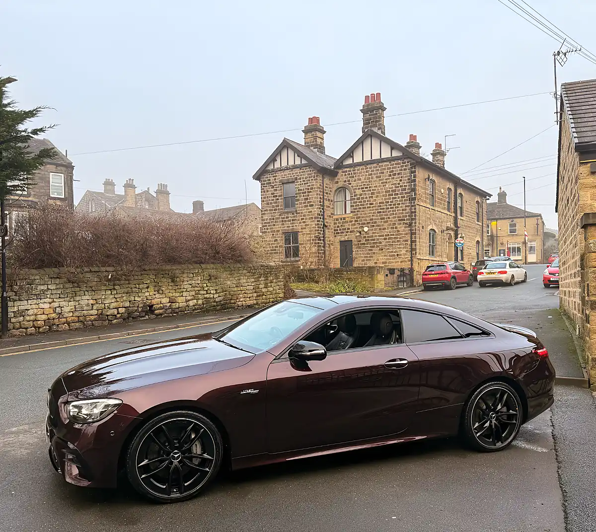 Used 2022 Mercedes E-Class Night Edition Premium Plus Rubellite Red - Interior and Exterior details 10