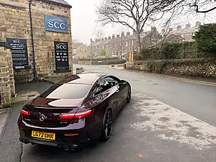 Used 2022 Mercedes E-Class Night Edition Premium Plus Rubellite Red - Interior and Exterior details 11