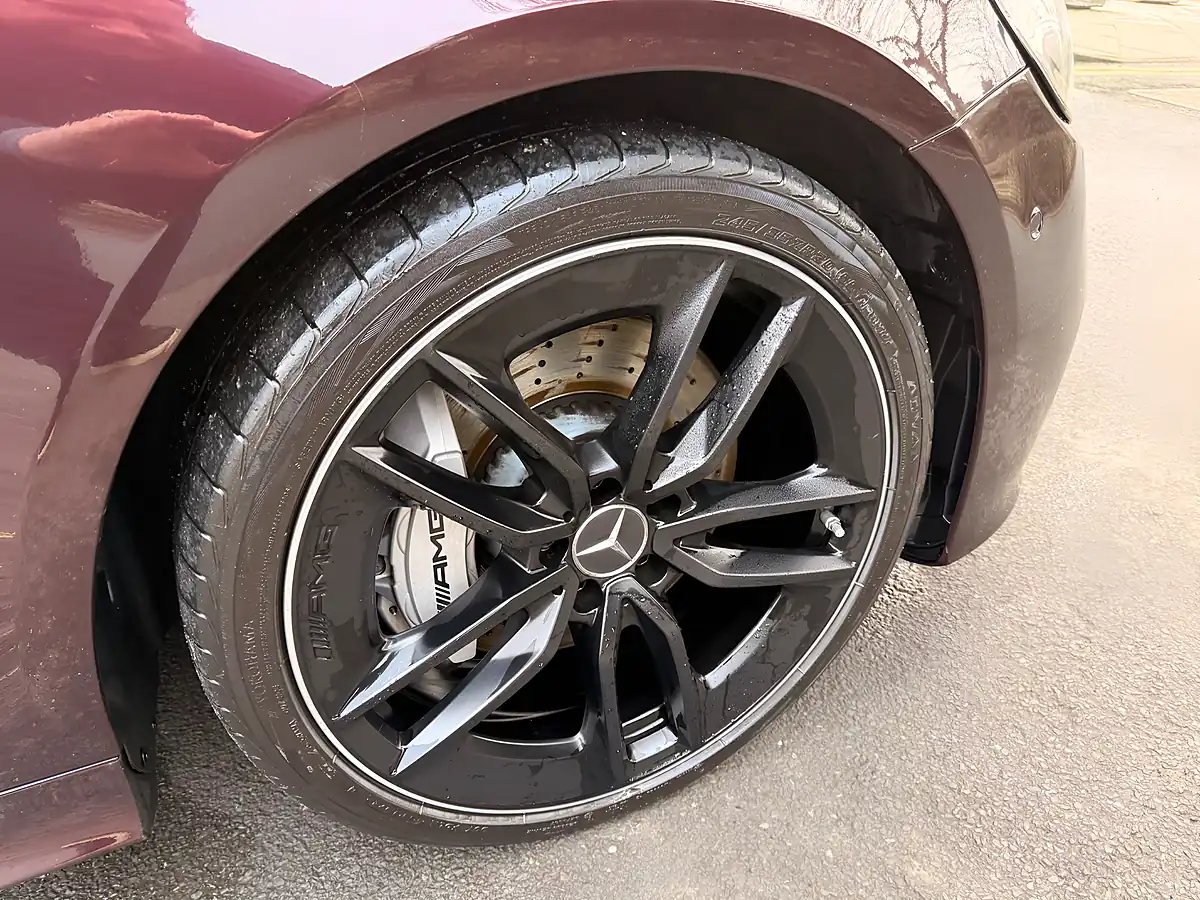 Used 2022 Mercedes E-Class Night Edition Premium Plus Rubellite Red - Interior and Exterior details 16
