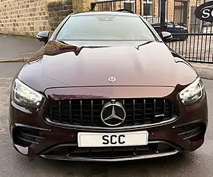 Used 2022 Mercedes E-Class Night Edition Premium Plus Rubellite Red - Interior and Exterior details 4