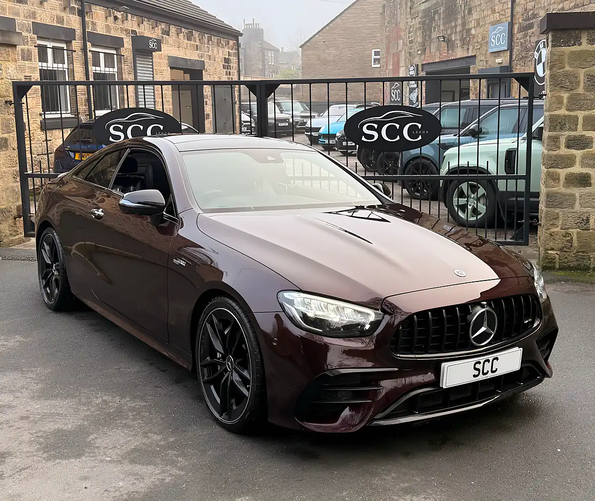 Used 2022 Mercedes E-Class Night Edition Premium Plus Rubellite Red - Interior and Exterior details 8