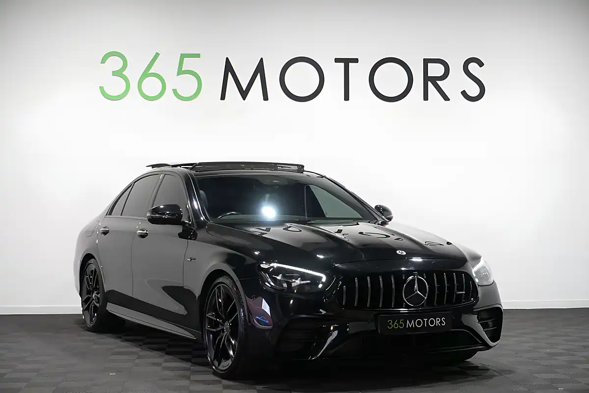 Used 2022 Mercedes E53h AMG Night Edition (premium Plus) Obsidian Black - Interior and Exterior details 4
