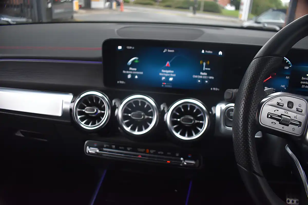 Used 2022 Mercedes Eqb AMG Line Cosmos Black - Interior and Exterior details 16
