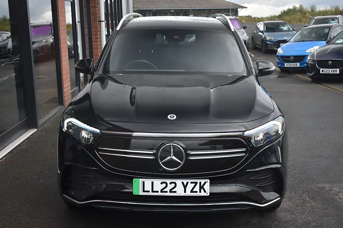 Used 2022 Mercedes Eqb AMG Line Cosmos Black - Interior and Exterior details 3