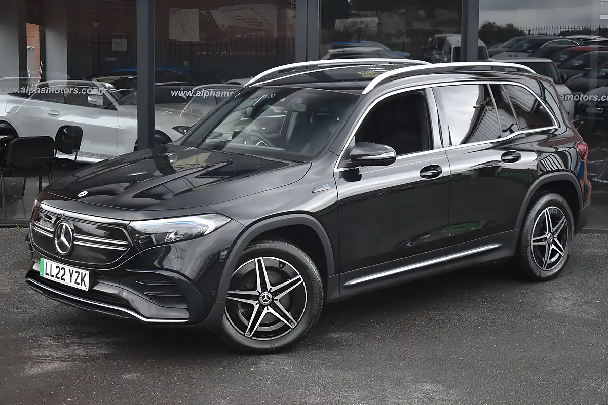 Used 2022 Mercedes Eqb AMG Line Cosmos Black - Interior and Exterior details 4