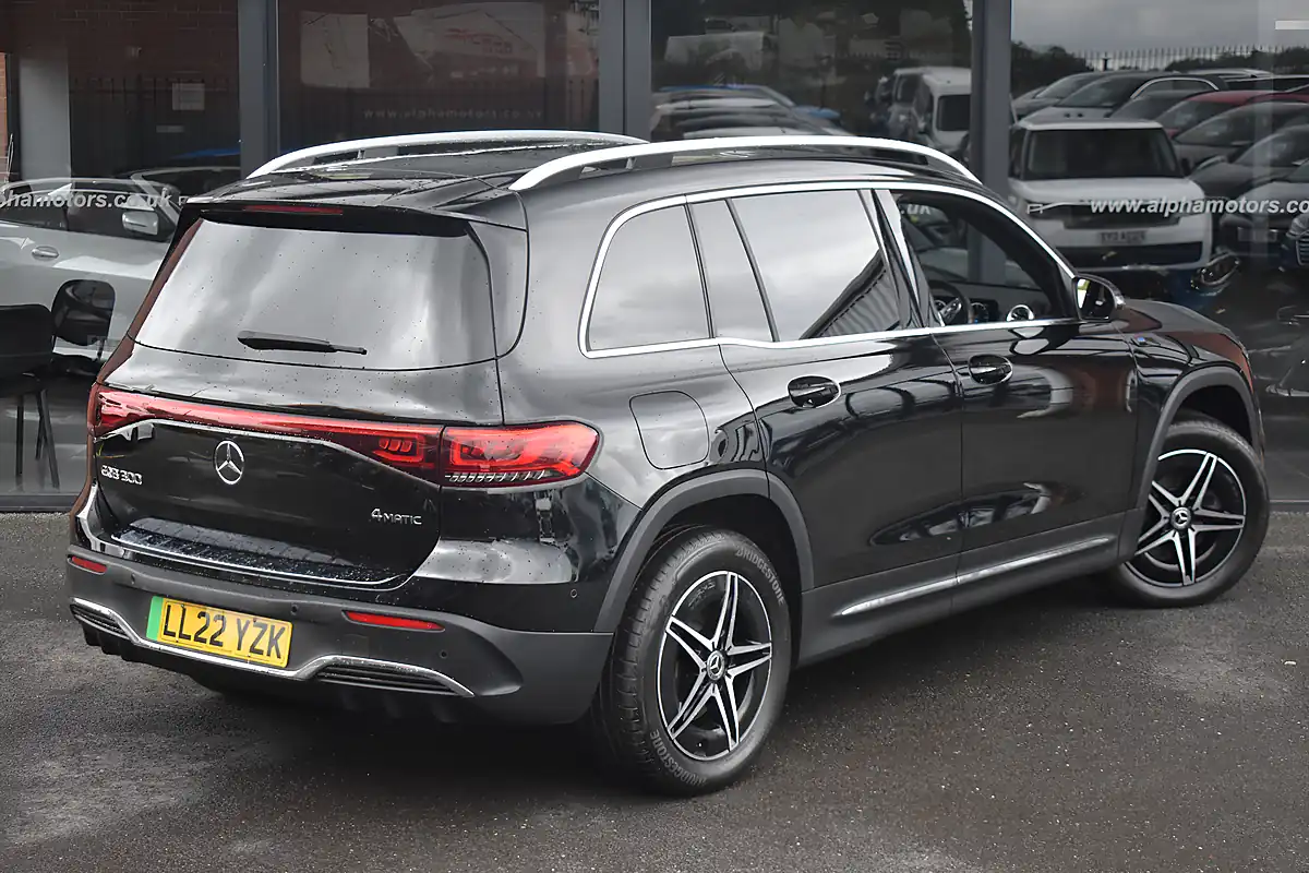Used 2022 Mercedes Eqb AMG Line Cosmos Black - Interior and Exterior details 5