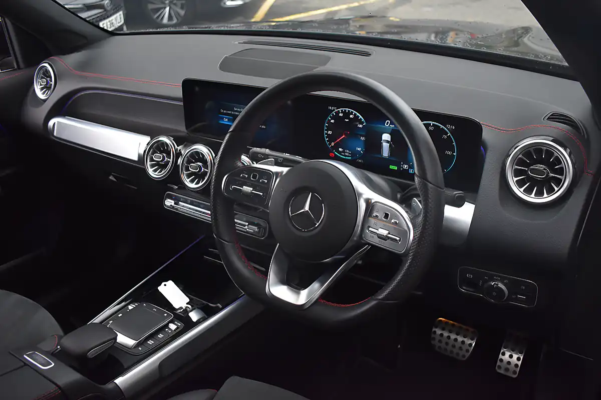 Used 2022 Mercedes Eqb AMG Line Cosmos Black - Interior and Exterior details 8
