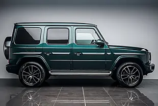 Used 2022 Mercedes G Class AMG Line (premium Plus) Periclase Green - Interior and Exterior details 11