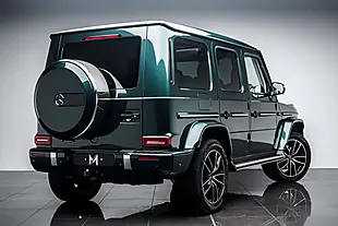 Used 2022 Mercedes G Class AMG Line (premium Plus) Periclase Green - Interior and Exterior details 13