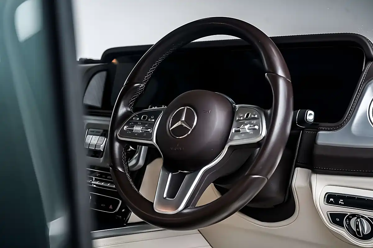 Used 2022 Mercedes G Class AMG Line (premium Plus) Periclase Green - Interior and Exterior details 18