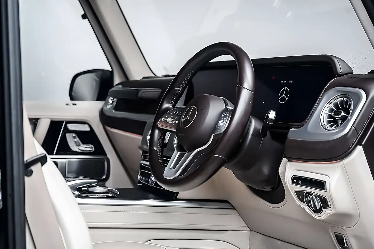 Used 2022 Mercedes G Class AMG Line (premium Plus) Periclase Green - Interior and Exterior details 9