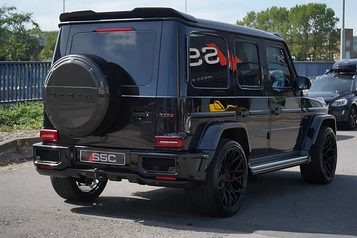 Used 2022 Mercedes G Class G63 AMG Black - Interior and Exterior details 10