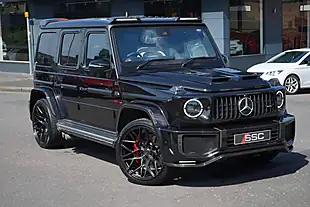 Used 2022 Mercedes G Class G63 AMG Black - Interior and Exterior details 4