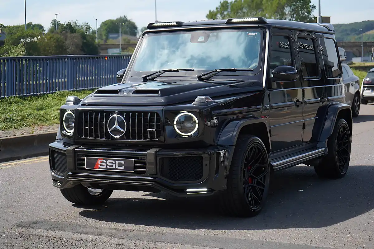 Used 2022 Mercedes G Class G63 AMG Black - Interior and Exterior details 7
