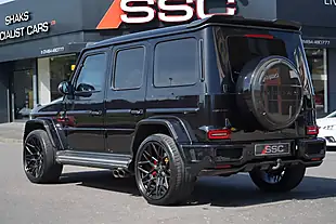 Used 2022 Mercedes G Class G63 AMG Black - Interior and Exterior details 9