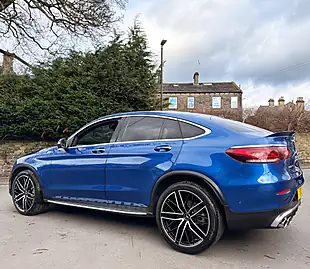 Used 2022 Mercedes GLC43 AMG Premium Plus Spectral Blue - Interior and Exterior details 10