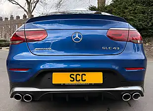 Used 2022 Mercedes GLC43 AMG Premium Plus Spectral Blue - Interior and Exterior details 11
