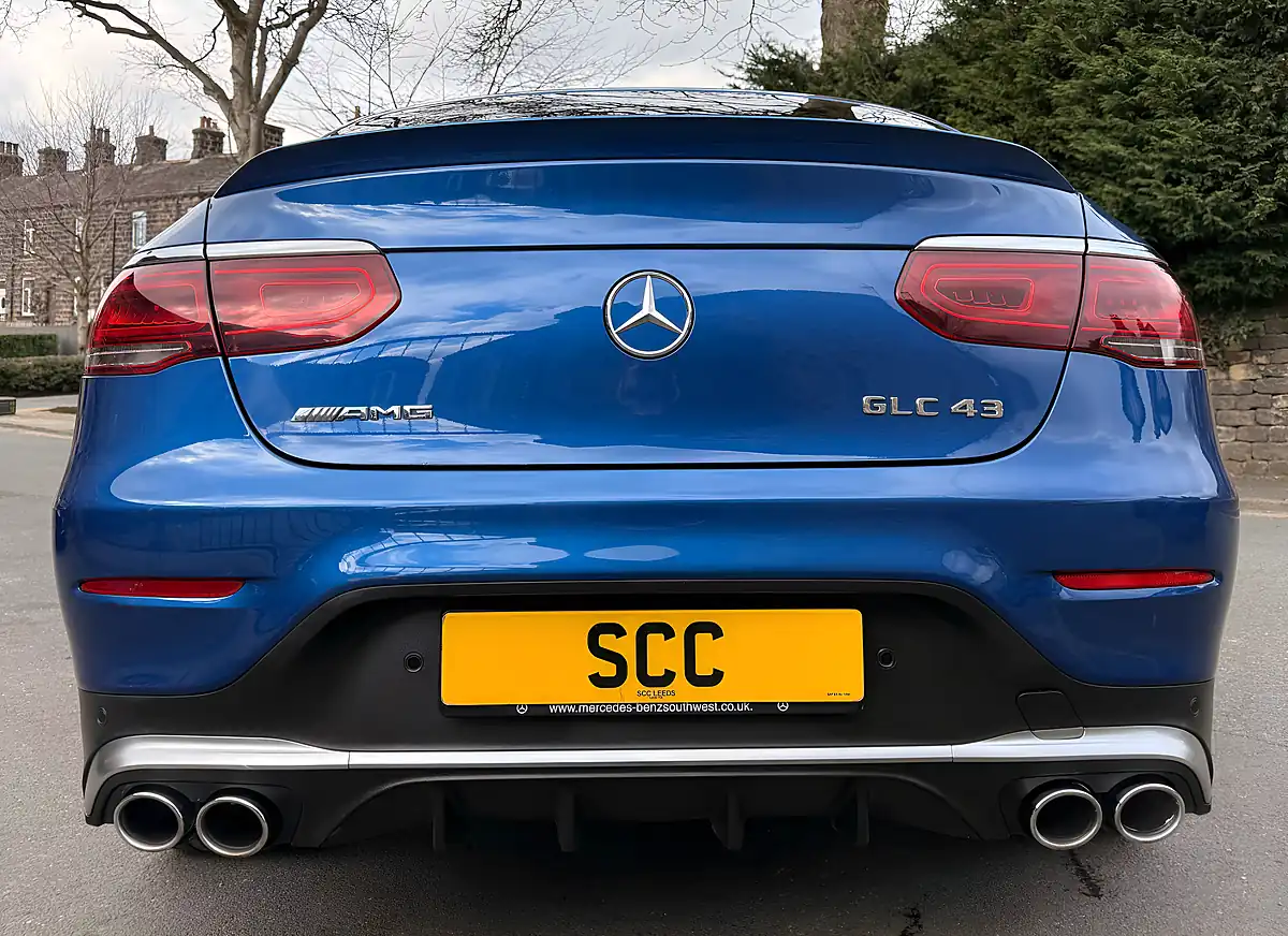 Used 2022 Mercedes GLC43 AMG Premium Plus Spectral Blue - Interior and Exterior details 11