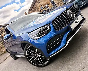 Used 2022 Mercedes GLC43 AMG Premium Plus Spectral Blue - Interior and Exterior details 3