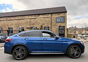 Used 2022 Mercedes GLC43 AMG Premium Plus Spectral Blue - Interior and Exterior details 4