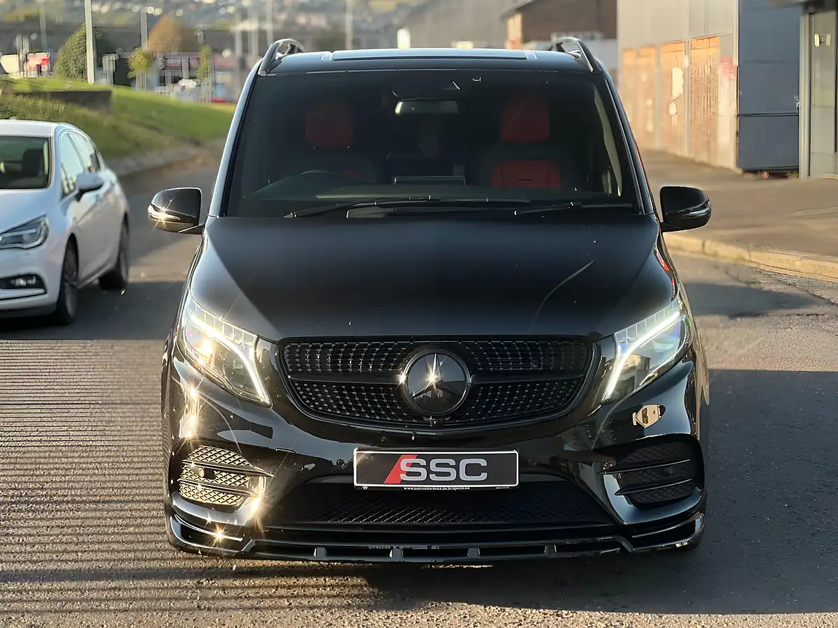 Used 2022 Mercedes V220 AMG Line Black - Interior and Exterior details 5