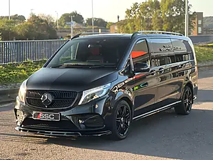 Used 2022 Mercedes V220 AMG Line Black - Interior and Exterior details 6