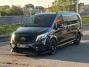 Used 2022 Mercedes V220 AMG Line Black - Interior and Exterior details 7