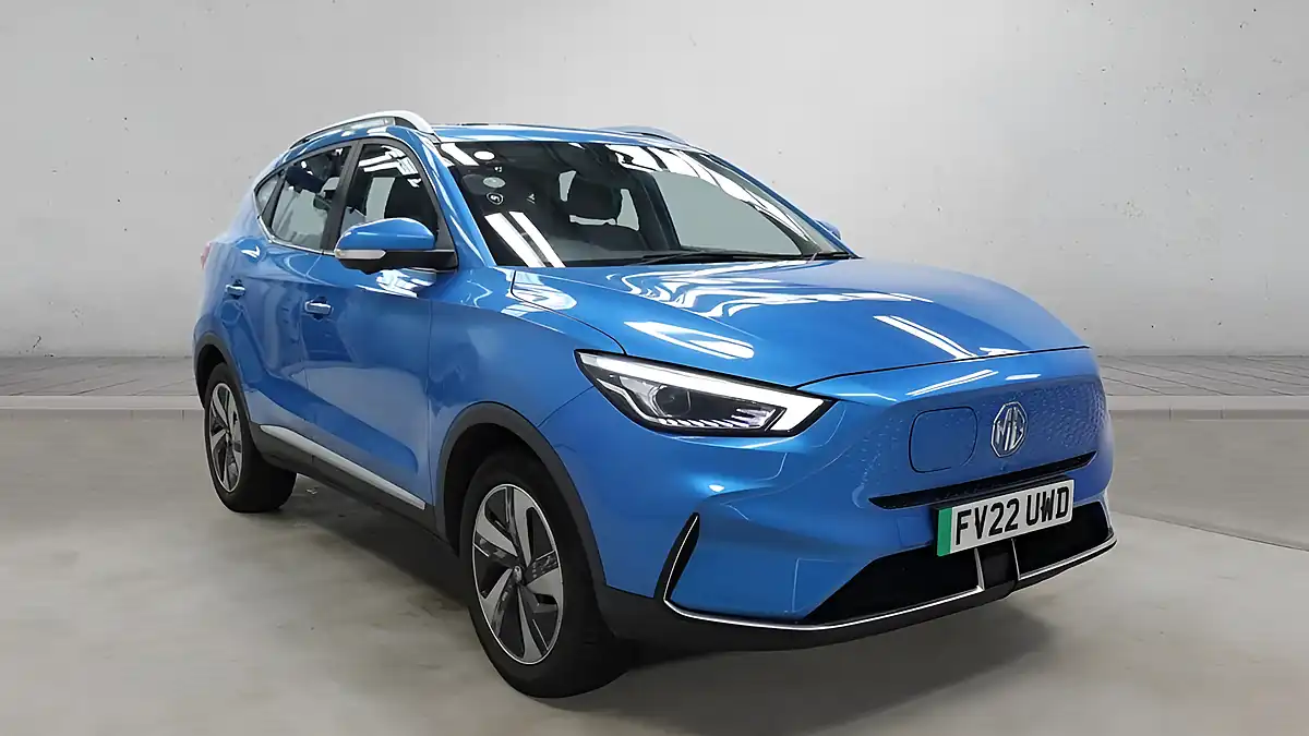 Used 2022 MG MG Zs Trophy Battersea Blue - Front View