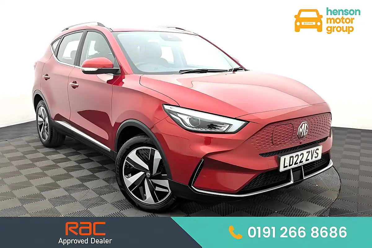 Used 2022 MG MG Zs Trophy Red - Front View