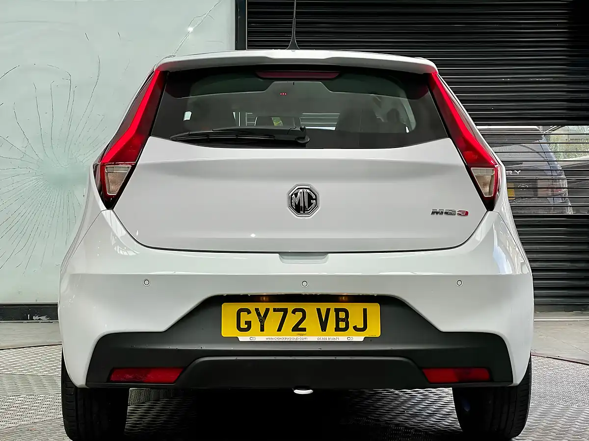 Used 2022 MG MG3 Excite White - Interior and Exterior details 11