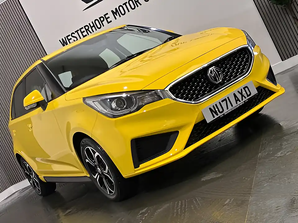 Used 2022 MG MG3 Excite Yellow - Interior and Exterior details 10