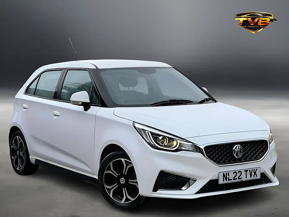 Used 2022 MG MG3 Exclusive Nav Arctic White - Front View