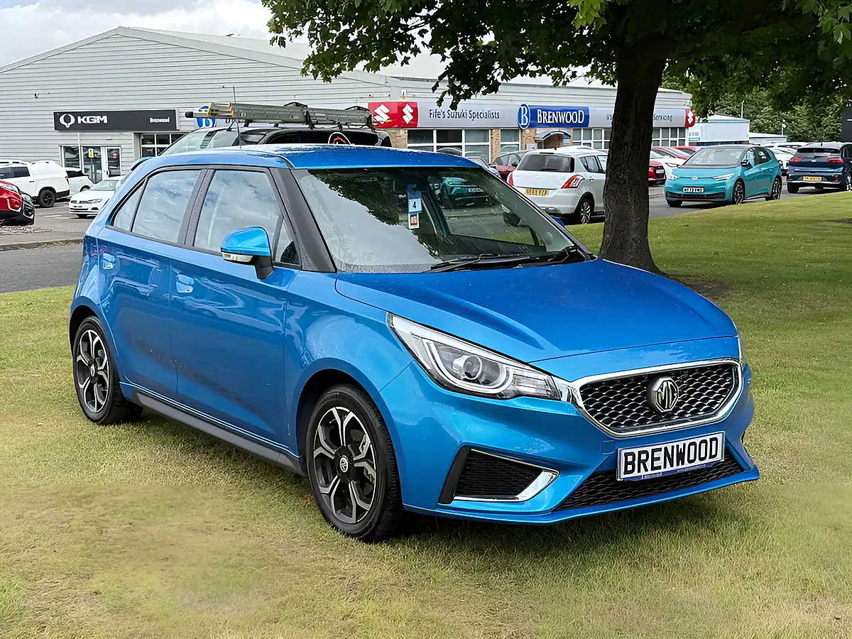 Used 2022 MG MG3 Exclusive Nav Blue - Front View