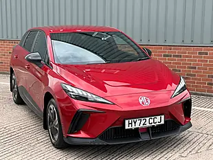 Used 2022 MG MG4 Se Red - Interior and Exterior details 2