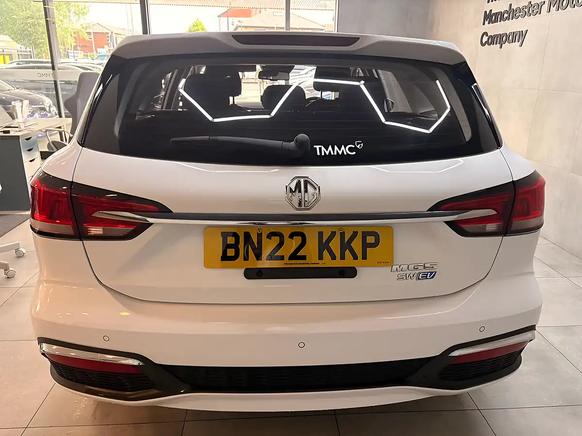 Used 2022 MG MG5 Excite Long Range White - Interior and Exterior details 5