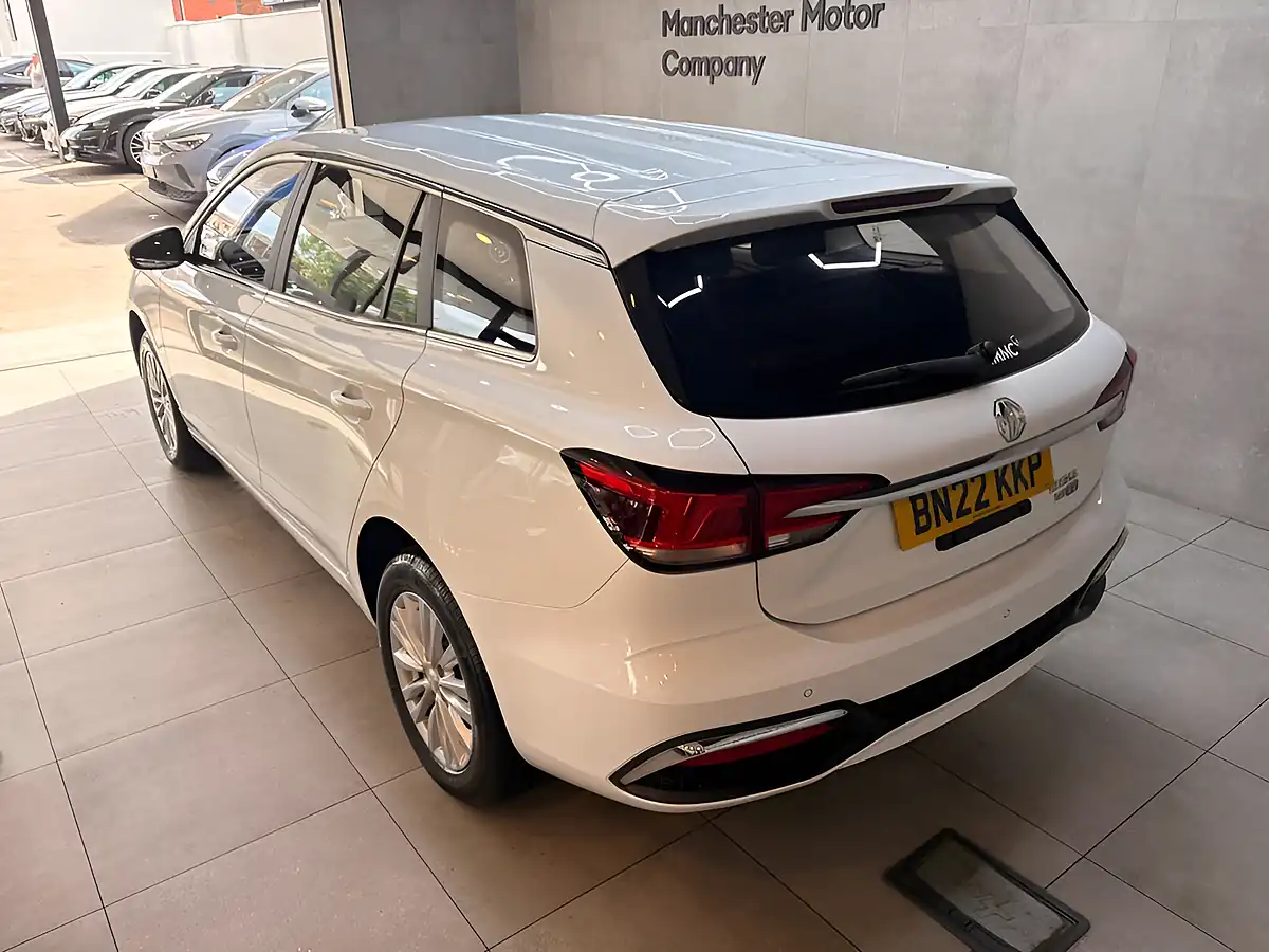 Used 2022 MG MG5 Excite Long Range White - Interior and Exterior details 7