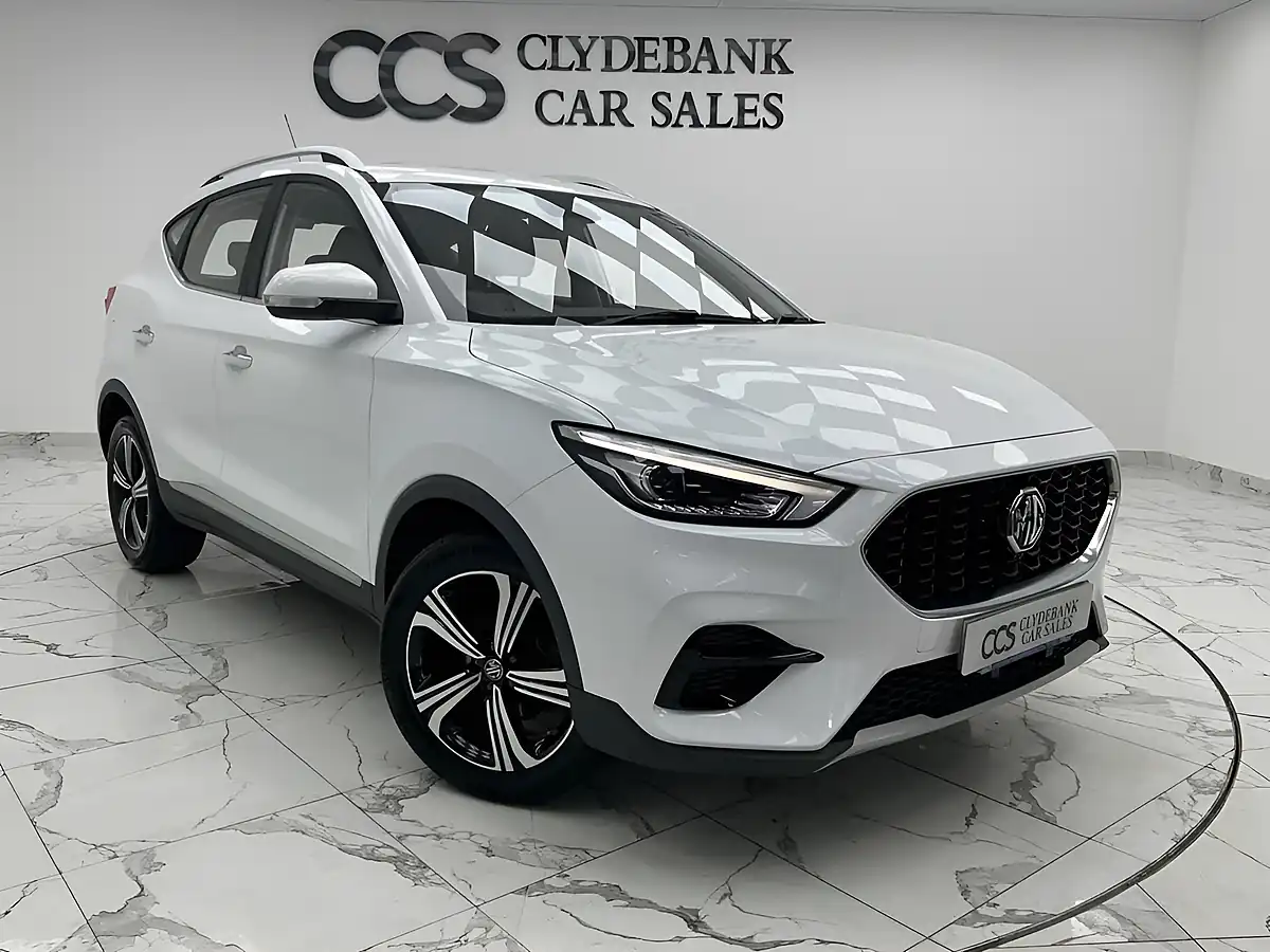 Used 2022 MG Zs Excite Arctic White - Front View