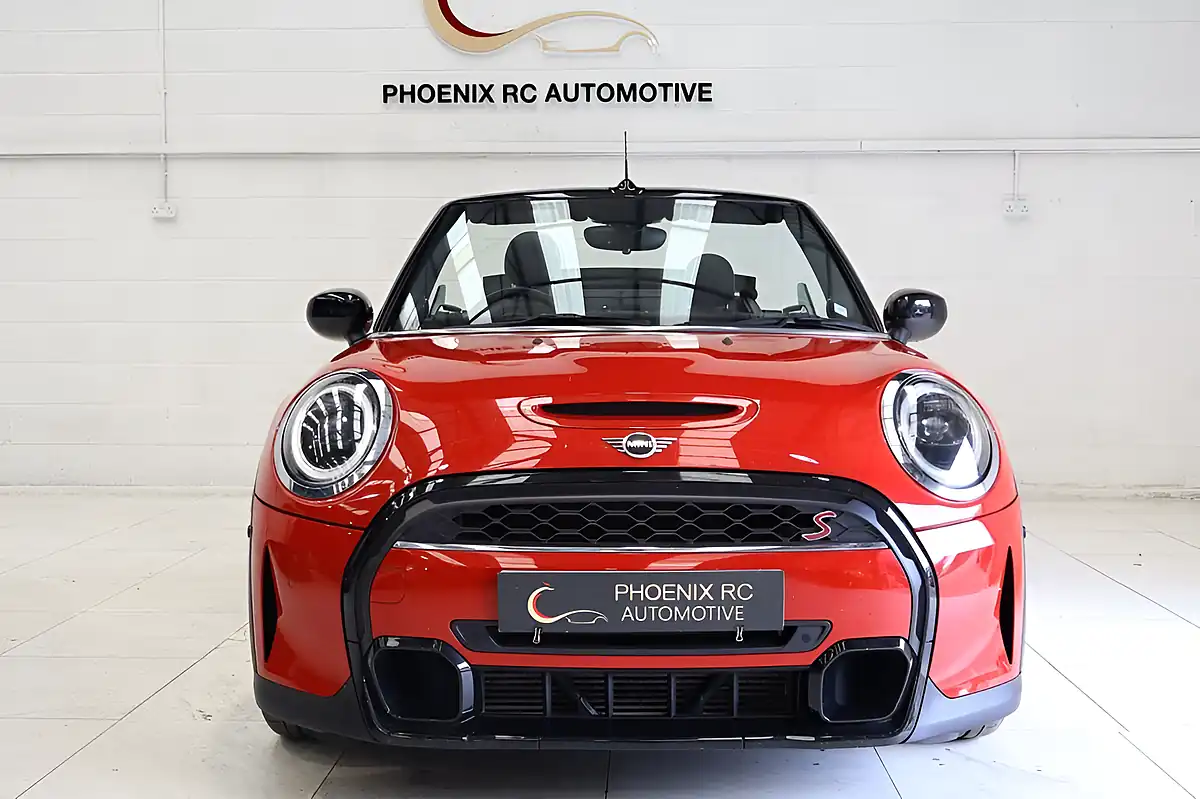 Used 2022 MINI Convertible Exclusive Red - Interior and Exterior details 2