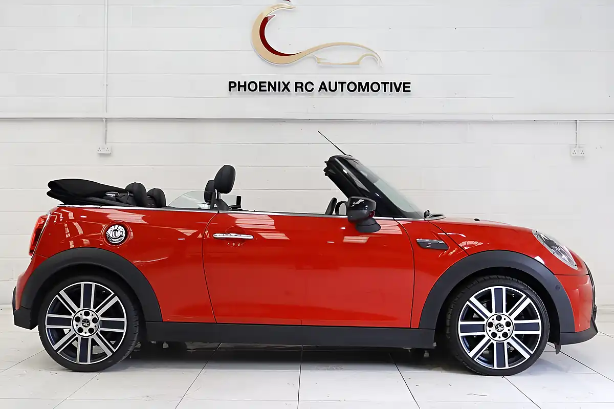Used 2022 MINI Convertible Exclusive Red - Interior and Exterior details 3