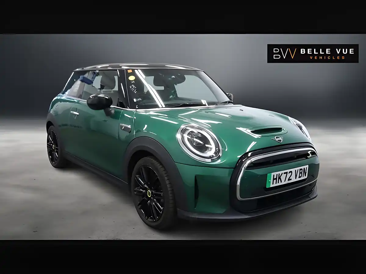 Used 2022 MINI Hatch Cooper S Level 2 British Racing Green - Front View