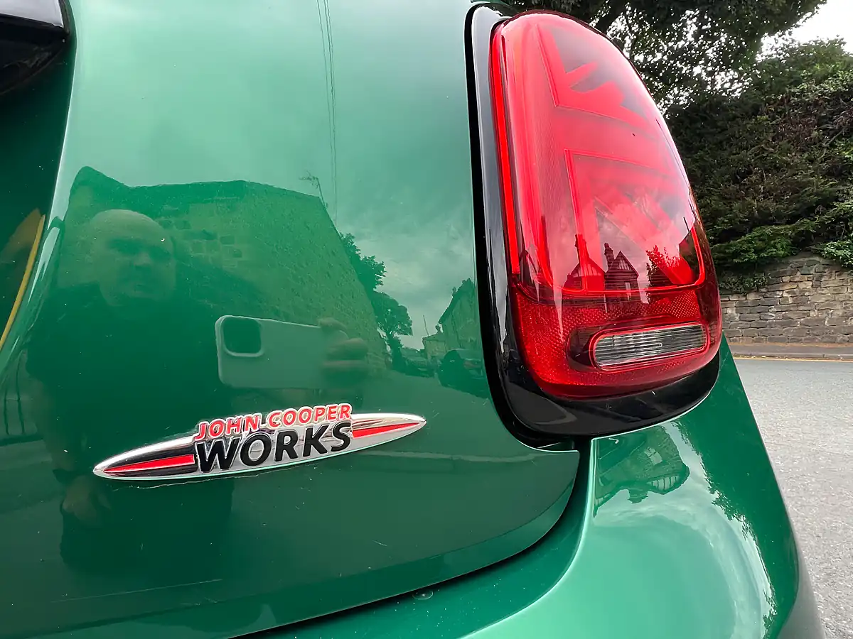 Used 2022 MINI Hatch John Cooper Works British Racing Green - Interior and Exterior details 11