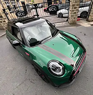 Used 2022 MINI Hatch John Cooper Works British Racing Green - Interior and Exterior details 9